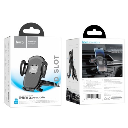 Hoco H11 car holder, for 4.7-7 inches, black-9