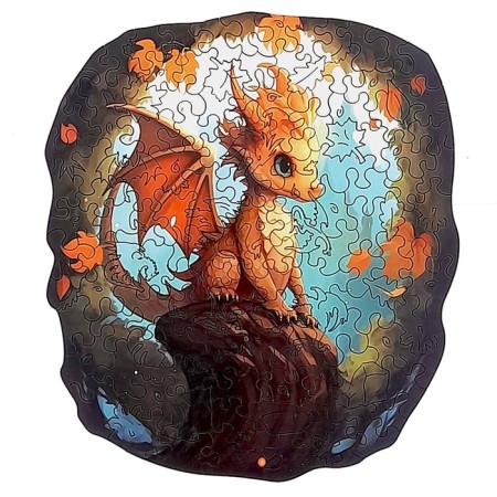 Figure puzzle "Forest Dragon"