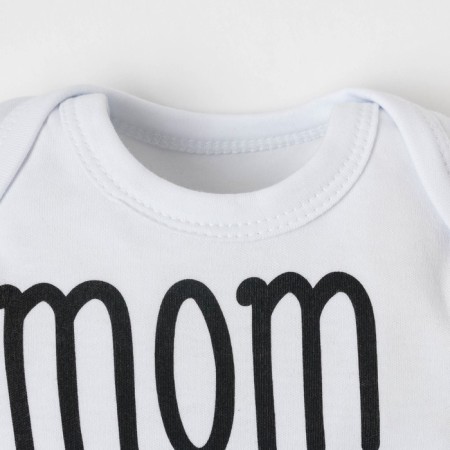 Body crumb I am "Mom+DAD", white, height 80-86 cm-1