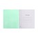 Notebook 12 sheets in the Calligrata "Green" line, plastic cover, with alphabet, offset block