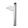 Furniture support CAPPIO OP09, h = 150 mm, chromium color
