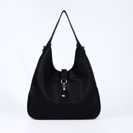 Load bag with lightning, external pocket, black color