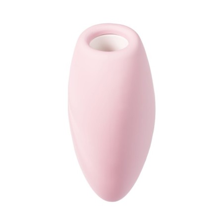 Vacuum-wave contactless stimulator of the Satiffyer Cutie Heart, silicone, pink color-10