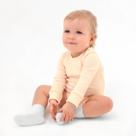 Body kit Minaku: Basic Line Baby, Milk/Cream Color, Height 62-68-2