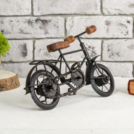 Souvenir "Bicycle" wood, metal 27x10x16 cm-2