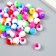 Beads for creativity plastic "Two -color barrel" Color 30 g 1x1.2x1.2 cm