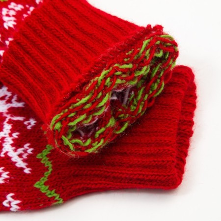 Women's socks, red color, size 23-25-2