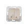 2-clavy switch for blinds Kranz s/y 10a fur. Bezh KR-78-0239