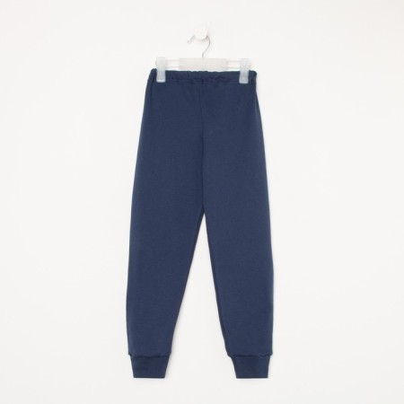 Pants for a boy, blue color, height 98-104 cm-6