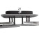 Chandelier with PDU 1145/4CF LED 108W 3000-6000k+Basher Coffee base 78x50x9 cm Bayerlux 52507