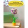 Set for the creativity of topiary of the small "crocuses", purple/white