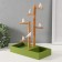 Souvenir tree stand for jewelry "Birds on a tree" Green 24x12x32 cm