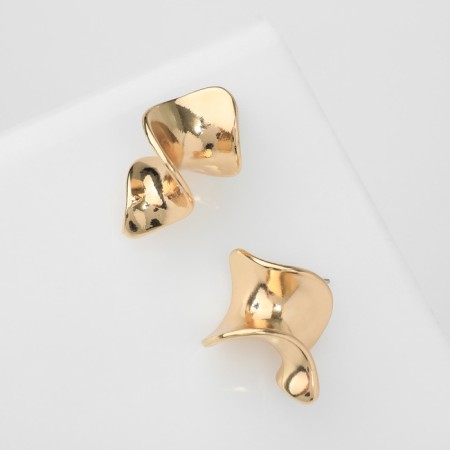 Earrings Metal "Bohemia" space, color gold-1