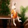 Souvenir "Rabbit" hanging paws, wood 40 cm
