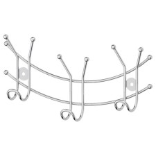 A bar with three double licks-licks 26.5 cm, chrome