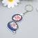 PVC keychain "Compass - Your Way" 6.3x4.9 cm