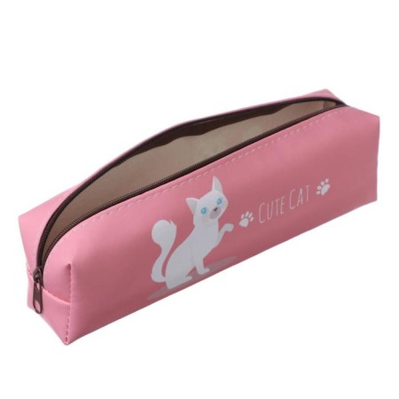 School Penal on the zipper "Cat", mix-3
