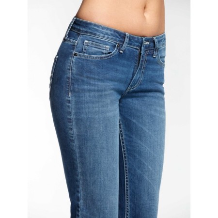 Female jeans, size 44, height 170 cm, blue color-1