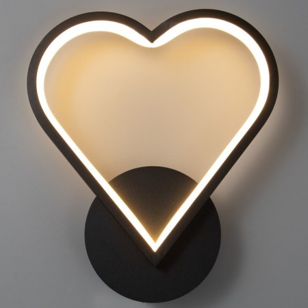 Bra 2524/1bk LED 12W 4000k black 23x25 cm-1