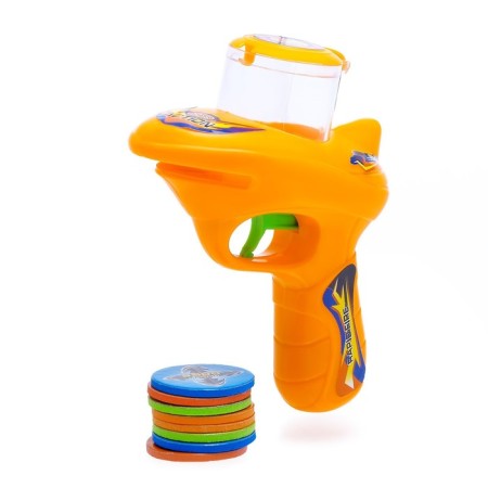 Disco Stryk pistol, shoots with discs, MIX colors