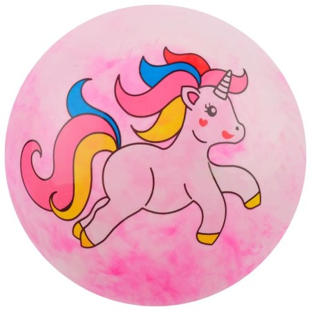 Children's ball "Unicorns", d = 22 cm, 60 g, color mix-3