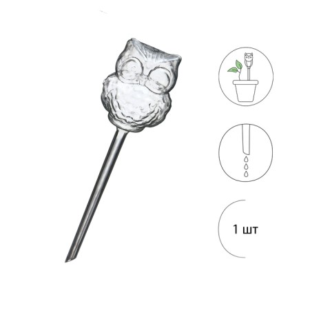 Auto -polywave for indoor plants, PVC, "owl", Greengo-5
