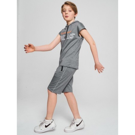 Sports suit for a boy, height 170 cm, light gray color-1