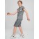 Sports suit for a boy, height 170 cm, light gray color