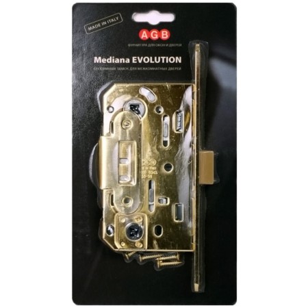Interior AGB AGB B01102.50.03.567 WC Mediana EV + B01000.13, Brass-2