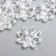 Decor for creativity Plastic "CRISTAL" set 10 pcs 3.3x3.3x0.8 cm