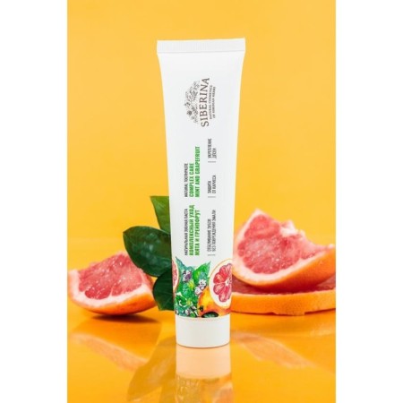 Natural toothpaste "Complex care. Mint and grapefruit ", 75 ml-1