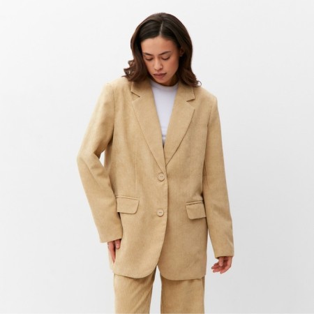 Women's jacket Mist Velvet, p. L-XL beige