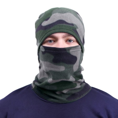 Balaclava, fleece, camouflage-1