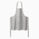Apron Ethel Kitchen 60x70 cm, central-gray, 100% hl, sarzha 250 g/m2