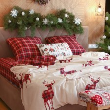 Scottish Deer Ethel Bedding Ethel euro 200x217 cm, 220x240 cm, 70x70 cm -2 pcs, poplin 125 g/m2