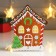 Open "Gingerbread House" Key 11.6x13.6 cm