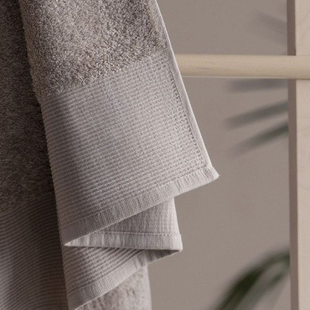 Terry towel Pasionaria "Play", 450 g, size 30x50 cm, dark gray color-2