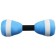 Aquaerobiki dumbbells onlytop, 2 pcs., 27.5x9 cm, Mix colors