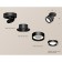 AMBRELLA LIGHT, TECHNO, XM8102023, Black Sand Black Class Acrylic.