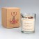 Aromatic candle "AROMA Art", porage samba, round, 8x10.5 cm