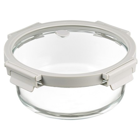 Smart Solutions baking and storage container, rectangular, with a lid, 1 l, the color is light gray