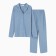 Пижама женская (рубашка и брюки) KAFTAN "Basic" р.52-54 , голубой