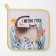 Kitchen set "I meow you" mittens-seging 20x28cm, 19x19cm seizure, 100% cotton