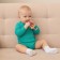 Body Children's minku emerald color, height 86-92cm