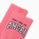 Women's socks, pink color, size 23-25