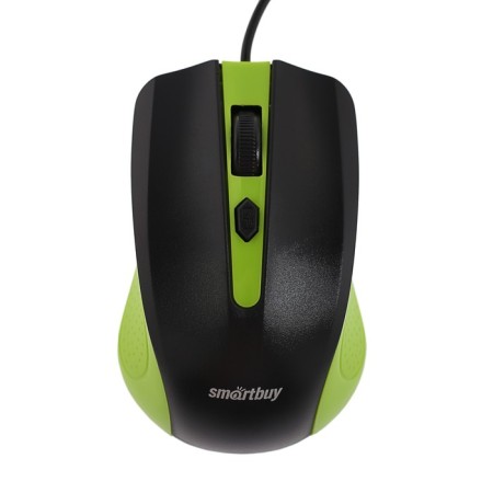 Mouse Smartbuy One 352, wired, optical, 1600 dpi, USB, green-hourly-2