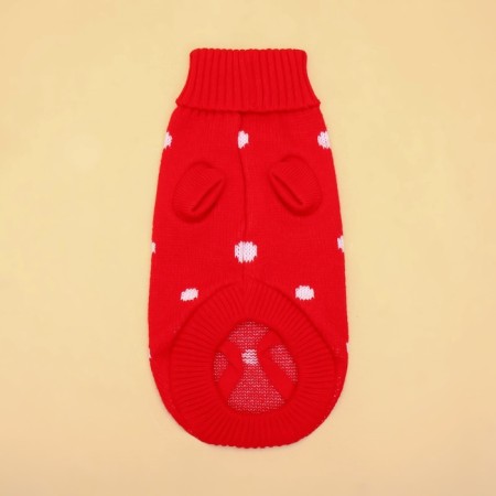 Sweater "Golshek", size 10 (DS 23-26, OG 28-35, Osh 18-22 cm), red-1
