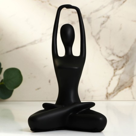 Figure Polystone "Yoga" 15 x 12 x 25 cm-6