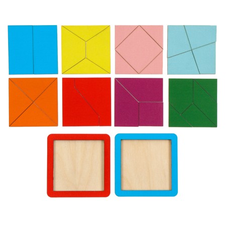 Board game "Entertaining squares"-2