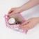 Lightning cosmetic bag, pink color